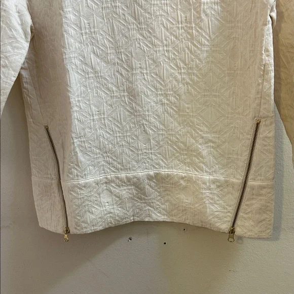 J. Crew Ivory Textured Top - Picture 4 of 8
